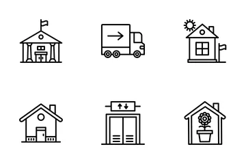 Estate Property Icon Pack