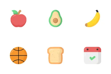 Estilo de vida saludable Paquete de Iconos