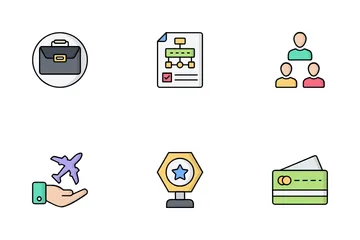 Estrategia de negocios Paquete de Iconos