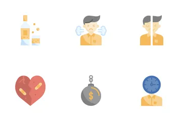 Estrés Paquete de Iconos