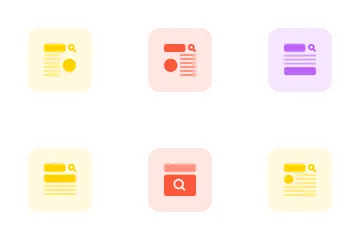 Estructura alámbrica Vol 3 Paquete de Iconos