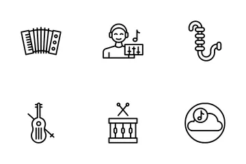 Estudio de artista Paquete de Iconos