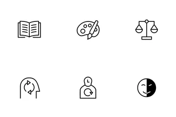 Ethnography Research Tools Icon Pack