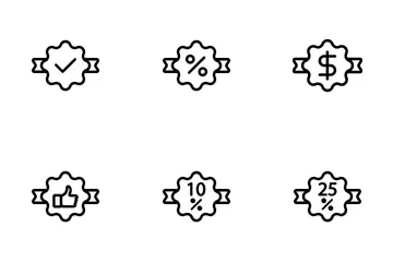 Etiqueta Paquete de Iconos