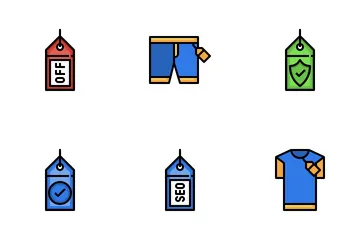 Etiquetas Paquete de Iconos
