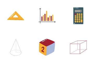 Etudier les mathématiques Icon Pack