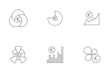 Euro Statistic Icon Pack
