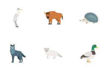 Europe Animal Icon Pack