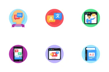 European Day Of Languages Icon Pack