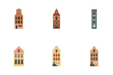 European Houses Icon Pack