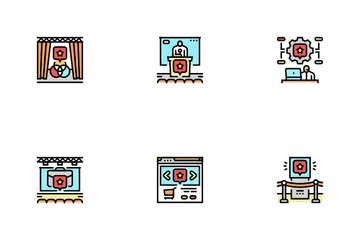 Event Agency Party Business Icon Pack