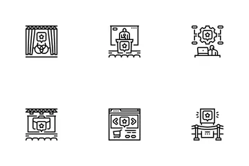 Event Agency Party Business Icon Pack