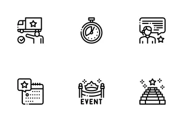 Event Party Planning Icon Pack