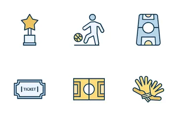 Evento de fútbol Paquete de Iconos