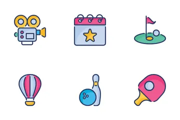 Events And Entertainment Icon Pack