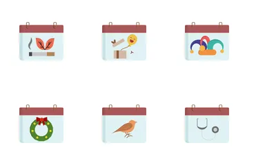 Events Calendar Icon Pack