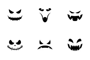 Evil Face Icon Pack