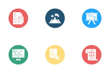 Exercice financier de l'entreprise Icon Pack