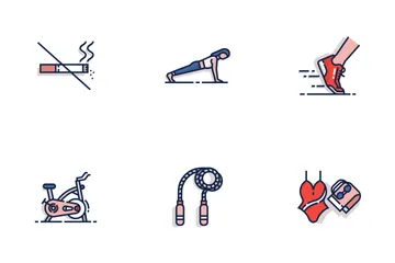 Exercise And Gym Icon Pack