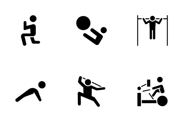 Download Exercising Icon pack Available in SVG, PNG & Icon Fonts