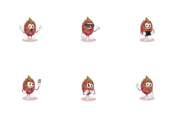 Exotic Expressions Dragonfruit Icon Pack