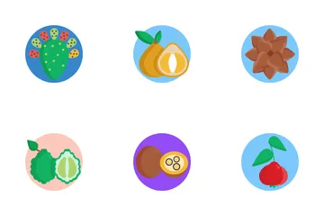 Exotic Fruits Icon Pack