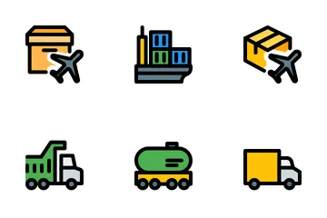 Expédition Pack d'Icônes