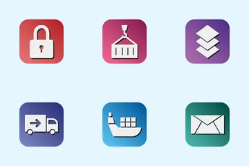 Expédition et livraison Pack d'Icônes