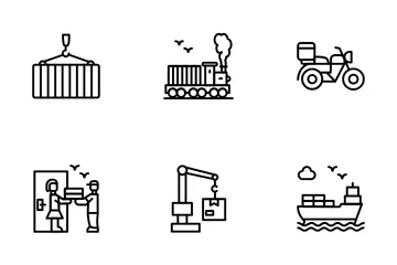 Expédition et logistique Pack d'Icônes