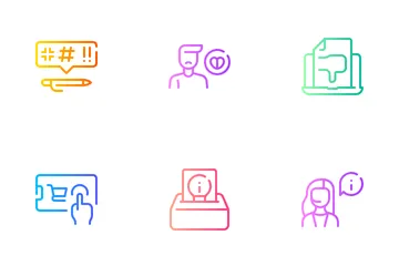 Experiência do cliente Pacote de Ícones