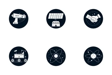 Exploración espacial Paquete de Iconos