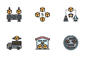 Export Business Icon Pack