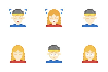 Expresiones de personas Paquete de Iconos