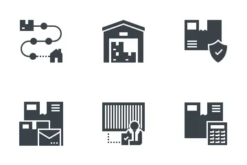 Express Delivery Service Icon Pack