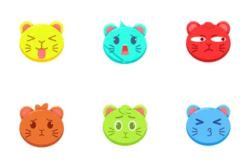 Expression animale Icon Pack