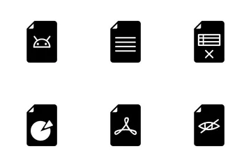 Extensión de archivo Paquete de Iconos