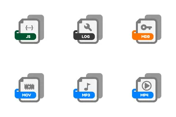 Extensión de archivo Paquete de Iconos