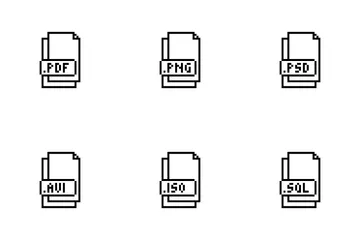 Extensión de archivo Paquete de Iconos