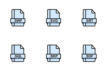 Extensión de archivo Paquete de Iconos