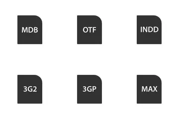 Extensión de archivo V1 Paquete de Iconos