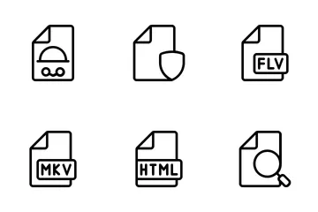 Extension de fichier Pack d'Icônes