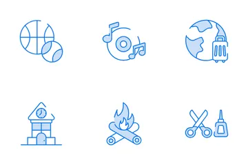 Extra Curricular Activities Icon Pack