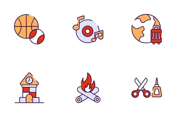Extra Curricular Activities Icon Pack