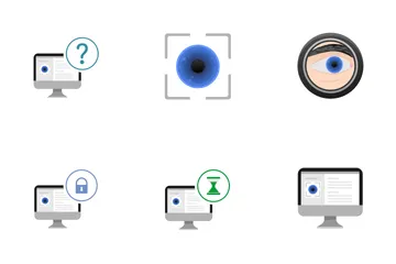 Eye Biometry  Icon Pack