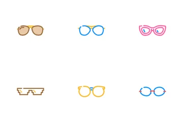 Eye Glasses Frame Icon Pack