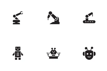 Fabrication de robotique Icon Pack