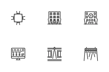 Facade Lighting Tool Icon Pack