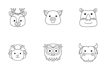 Face Animal Icon Pack
