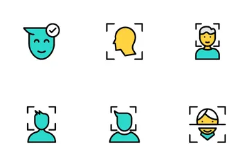 Face Detection Icon Pack