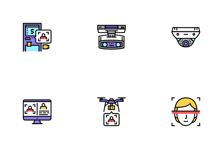 Face id - Free technology icons